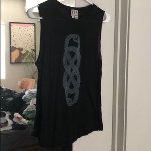Haute hippie muscle tee
